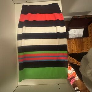 Striped Multicolor Women's Skirt